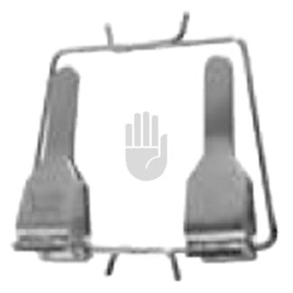 HB3931-26  ~ , Doppelklemme, mit Rahmen, Typ 2, für Arterien ~