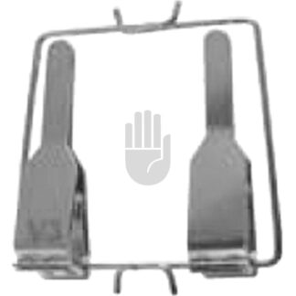 HB3931-37  ~ , Doppelklemme, mit Rahmen, Typ 3, für Venen ~