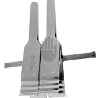 HB3931-52  ~ , Doppelklemme verstellbar, Typ 5, für Arterien ~