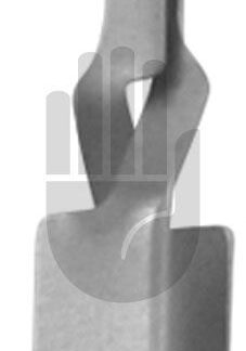 HB3932-10  ~ Schwartz-Klemme, 10x1,7mm, ca. 5,0N, glatt, gerade Mindestbestellmenge 10 Stück ~