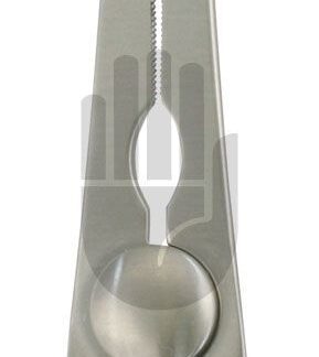 HB3935-11  ~ Glover Bulldogklemme, Atrauma, gerade, 30mm, 8cm ~