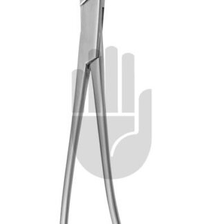 HB3960-01  ~ DeBakey Präparier- und Ligaturklemme, gebogen, 94mm, 24cm, DeBakey Zahnung ~