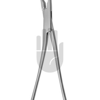 HB3971-02  ~ DeBakey Venenklemme, gebogen, 65mm, 22cm, DeBakey Zahnung ~