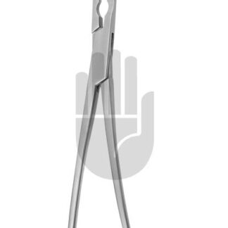 HB3979-02  ~ DeBakey Peripheralklemme, 60  gebogen, 100mm, 28cm, DeBakey Zahnung ~