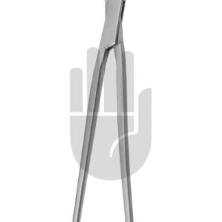 HB3982-01  ~ DeBakey Venenklemme, 70  Venenklemme gebogen, 93mm, 24cm, DeBakey Zahnung ~