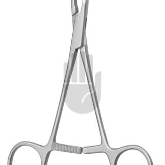 HB4003-01  ~ Cooley-Beck Venenklemme Kinder-Modell, gebogen, 56mm, 15cm, Cooley Zahnung ~