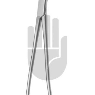 HB4006-01  ~ Parry-Cooley Venenklemme gebogen, 29,5cm, Cooley Zahnung ~