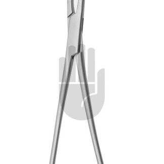 HB4007-01  ~ Leitz Venenklemme, gebogen, 20cm, Cooley Zahnung ~