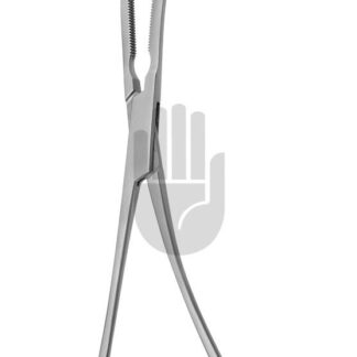 HB4011-01  ~ Cooley Venenklemme, Maul nach links gebogen, 17cm, Cooley Zahnung ~