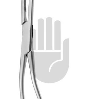 HB4013-01  ~ Cooley Venenklemme, gebogen, 108mm, 26cm, Cooley Zahnung ~