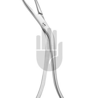 HB4053  ~ Lovelace Lungenfaßzange, gebogen, 19cm ~