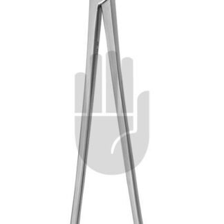 HB4062-02  ~ Fehland Bronchusklemme, gebogen, 60mm, 23,5cm ~