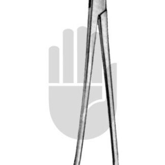 HB4067  ~ Satinsky Gefäßklemme, S-förmig, Fig.2, 26,5cm ~