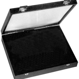 HB4262-01  ~ Wisconsin-Foregger Laryngoskopie-Besteck, LED  Koffer, Griff, Spatel mit Glasfaseroptik Fig. 0-4 ~