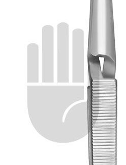 HB4275-11  ~ Jackson Tamponpinzette, 22cm ~