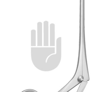 HB4275-32  ~ Jurasz Kehlkopfpolypenzange, Fig. 3, 23cm ~