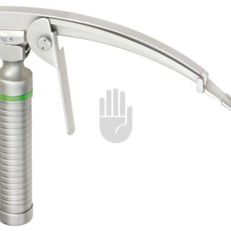 HB4293-03  ~ McIntosh Fiberoptik Laryngoskop, Fig, 3, 136mm ~