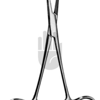 HB4301-13  ~ Allis-Baby Gewebefaßzange, 4x5 Zähne, 13cm ~