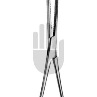 HB4404  ~ Doyen Darmklemme, gebogen, 23cm ~