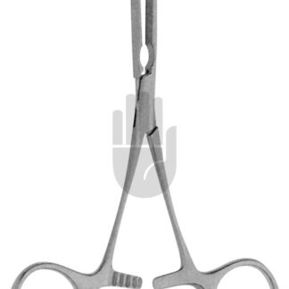 HB4434-13  ~ Kocher Baby Darmklemme, atraum., gerade, 13cm ~