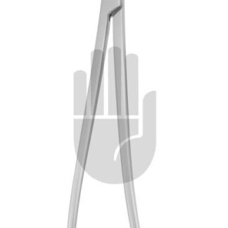 HB4458-01  ~ Gray Cystic Zange, 9"",gebogen" ~