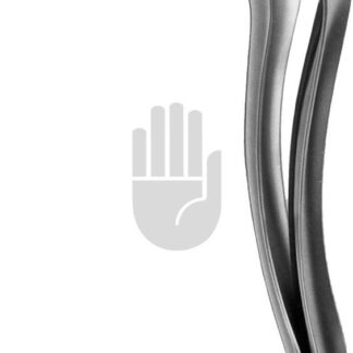 HB4703-03  ~ Kristeller Scheidenspekula allein, Fig.3, 90x36mm ~