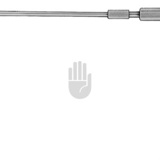 HB5032-38  ~ Schuhmacher Uterusbiopsiezange mit drehbarem Schaft, komplett, 3,8x6mm, 19cm ~