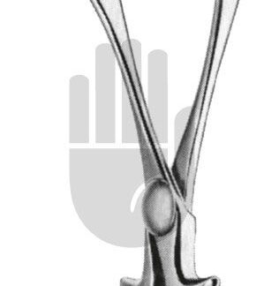 HB5310  ~ Naegele Geburtszange, 36cm ~