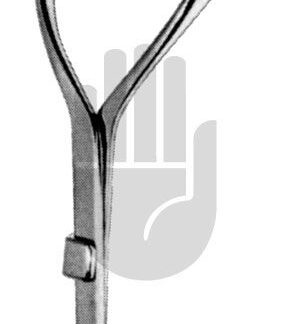 HB5327  ~ Kielland-Luikart Geburtszange, 40cm ~