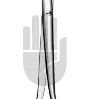 HB5387  ~ Winter Plazenta- und Abortuszange, gebogen, Fig.3, 28cm ~