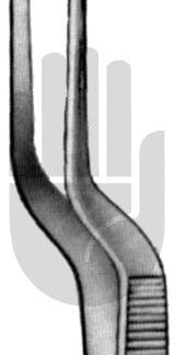 HB5566  ~ Lucae 1x2 Nasen- und Ohrpinzette, 14cm ~