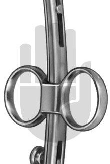 HB5733  ~ La Force Adenotom, mit gelochter Klinge, Fig.3, 25cm ~