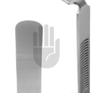 HB5841  ~ Davis-Boyle Zungenspatel allein, Fig.1, 21x30mm ohne Insufflationsrohr ~