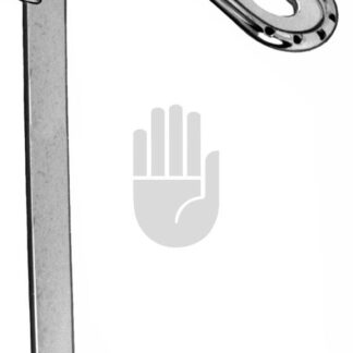 HB5862  ~ Negus Zungenspatel allein, Fig.2, 30x80mm ~