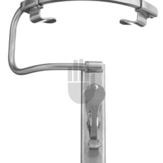 HB5876-00  ~ Davis-Meyer Mundsperrer, Griff allein rechts offen, verschiebbare Zahnhaken ~