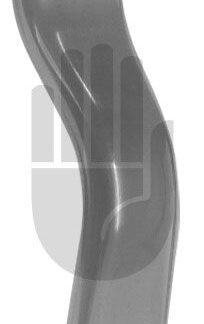 HB5881  ~ Zungenspatel S-Form 14cm ~