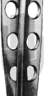 HB7026-02  ~ Bishop-Harmon Irispinzette, gerieft, 0,4mm, 8,5cm ~