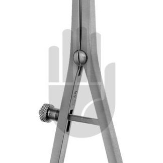 HB7373G3  ~ Castroviejo Zirkel, 17cm, 40mm 45  gewinkelt nur zu Vergleichsmessungen ~