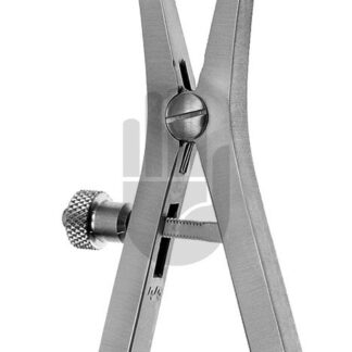 HB7375  ~ Castroviejo Zirkel, 9cm, 20mm für Dental Implantat nur zu Vergleichsmessungen ~