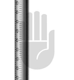 HB7377-01  ~ HEBU Micro Caliper mit Tiefen- messer, 13cm, 90mm, mit Feststellschraube nur zu Vergleichsmessungen ~