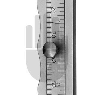 HB7378-01  ~ Thorpe (Marchac) Messschieber, 12cm, Messbereich 80mm nur zu Vergleichsmessungen ~