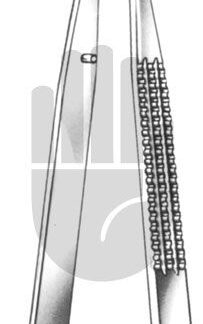 HB7444-03  ~ Mikro-Schere, kniegebogen, 18,5cm ~