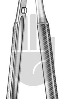 HB7445-02  ~ Mikro-Schere, gebogen, 14,5cm ~