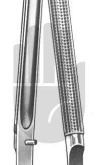 HB7446-04  ~ Mikro-Schere, gebogen, 15cm ~