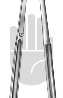 HB7447-02  ~ Mikro-Schere, gebogen,  23cm ~