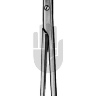 HB7452  ~ Irisschere, kantige Ausführung, seitwärts gebogen, 9cm ~