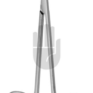 HB7455F  ~ Irisschere, kantige Ausführung, gebogen, fein, 10,5cm ~