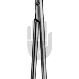 HB7480  ~ Irisschere, runde Ausführung, seitwärts gebogen, 11,5cm ~