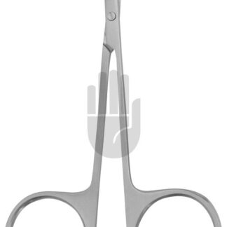 HB7487-02  ~ Bonn Irisschere, gebogen, 8cm ~