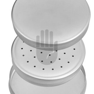 HB9092  ~ Nadeldose mit Innendose 65 mm, 15 mm hoch ~